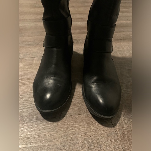 Kelly & Katie Black Leather Riding Boots - Picture 6 of 8